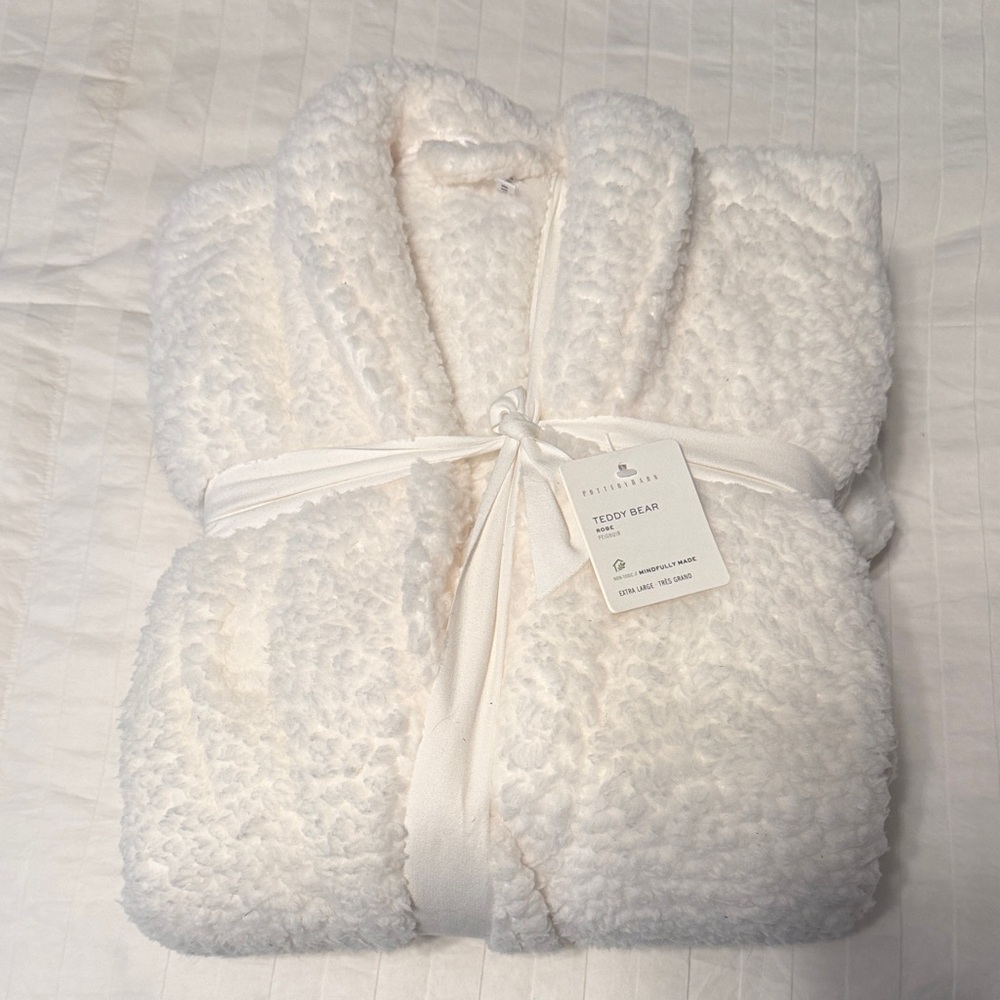 Pottery Barn Teddy Bear Robe